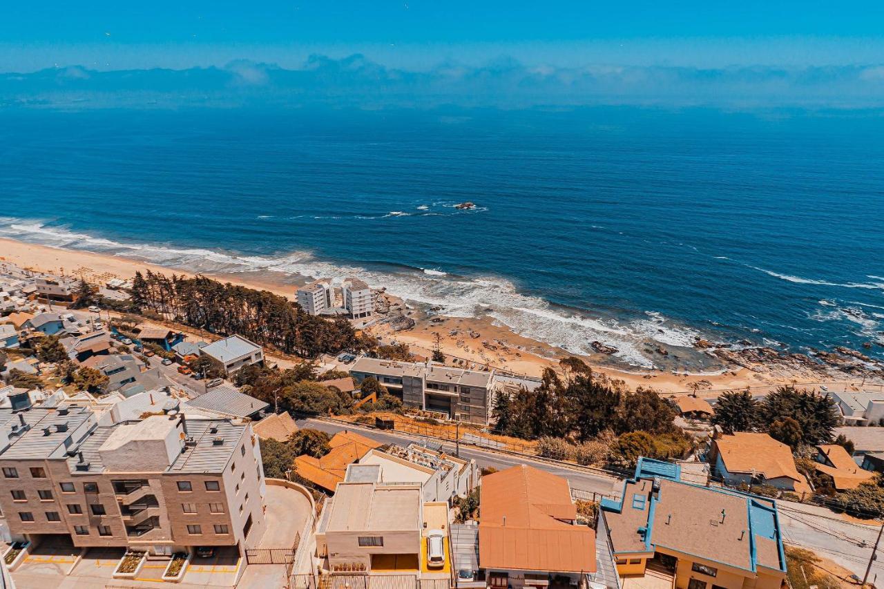 Hermoso Departamento con Insuperable Vista al Mar Apartamento Viña del Mar Exterior foto