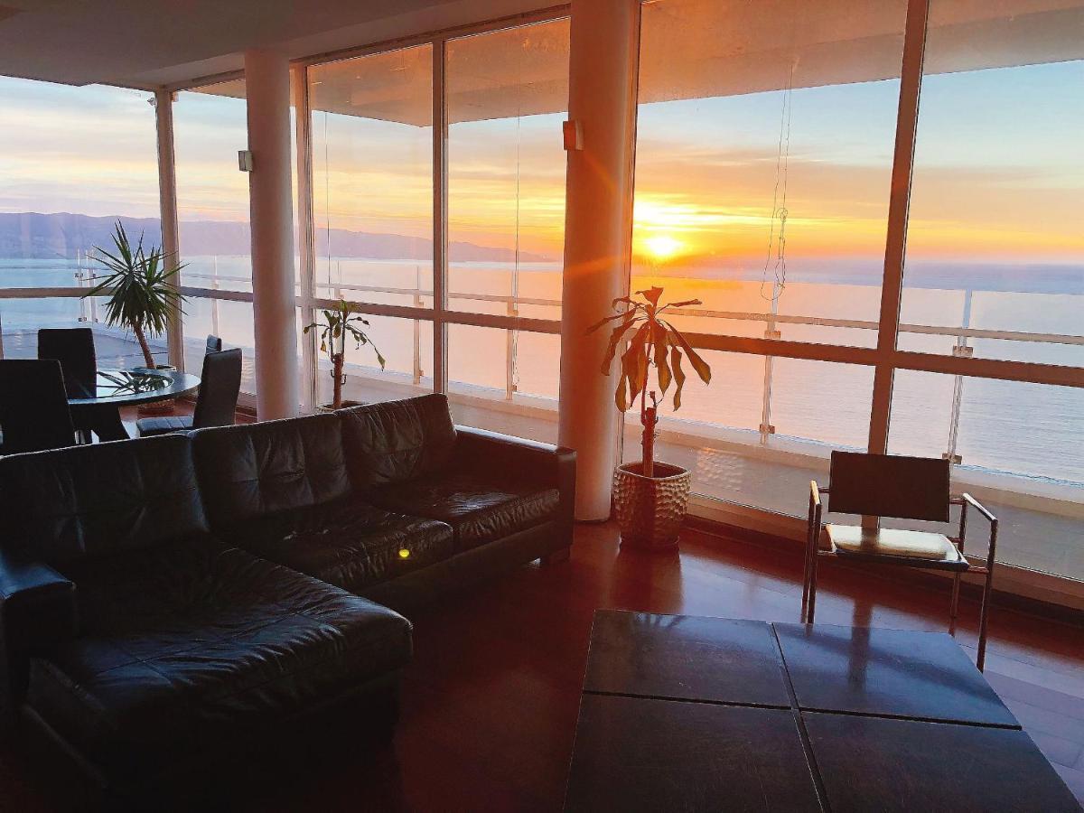 Hermoso Departamento con Insuperable Vista al Mar Apartamento Viña del Mar Exterior foto