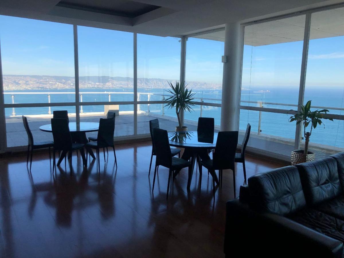Hermoso Departamento con Insuperable Vista al Mar Apartamento Viña del Mar Exterior foto
